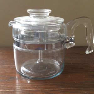 Vintage Pyrex Glass Coffee Percolator